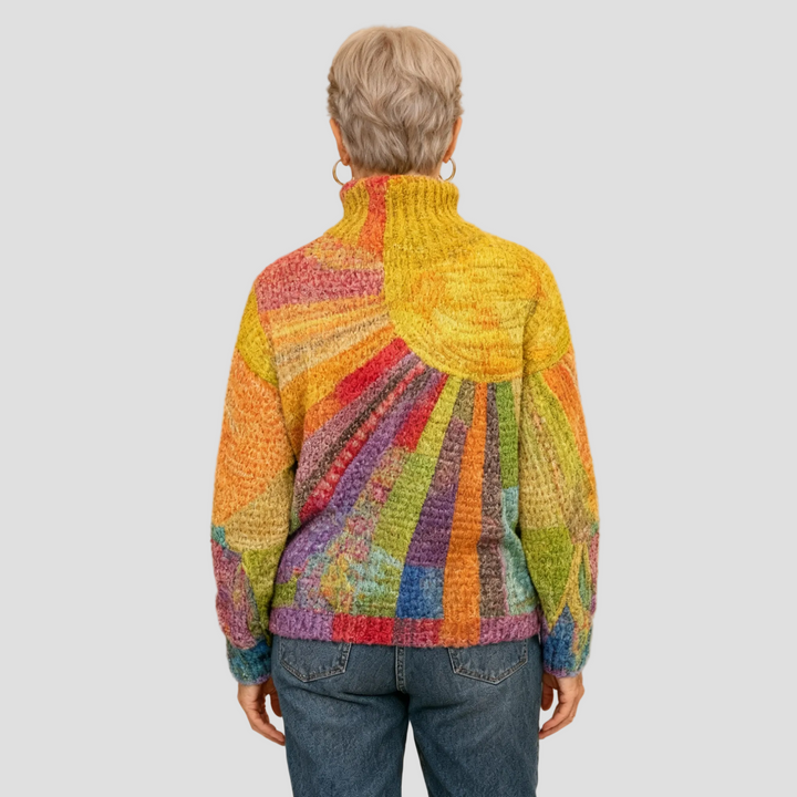 MARA | PULL COL MONTANT TRICOTÉ