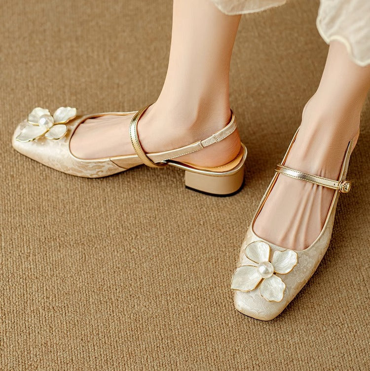 MATILDE | CHAUSSURES FLEURIES ÉLÉGANTES