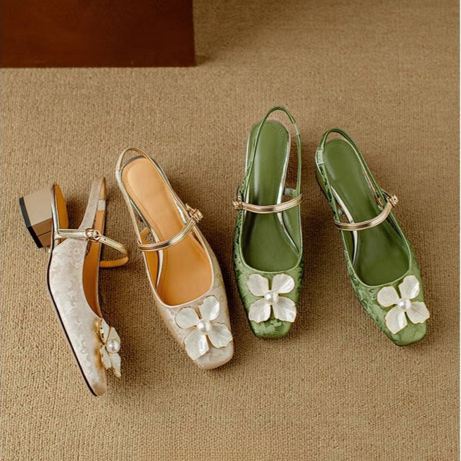 MATILDE | CHAUSSURES FLEURIES ÉLÉGANTES