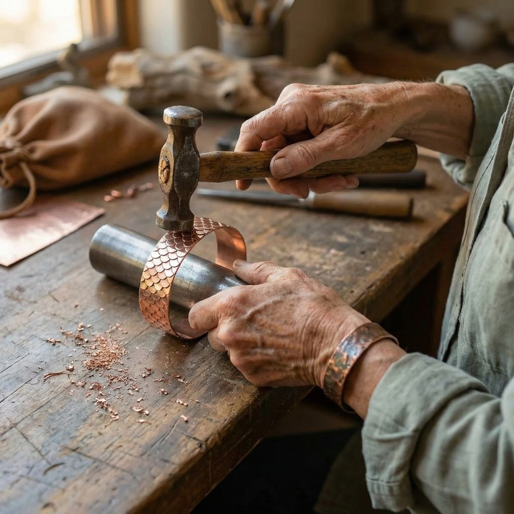 BRACELET EN CUIVRE TIDE