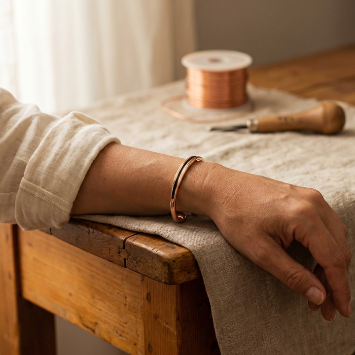 BRACELET EN CUIVRE VEIN