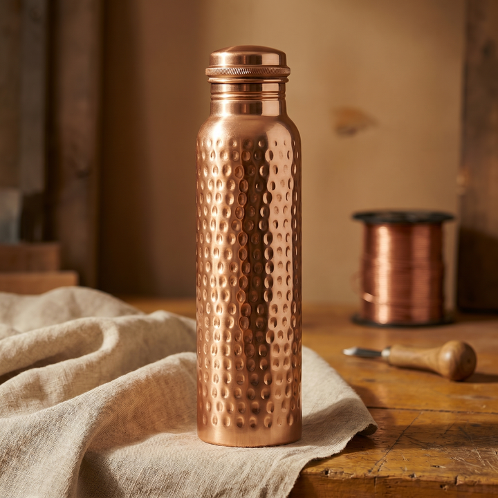 BOUTEILLE EN CUIVRE PUR