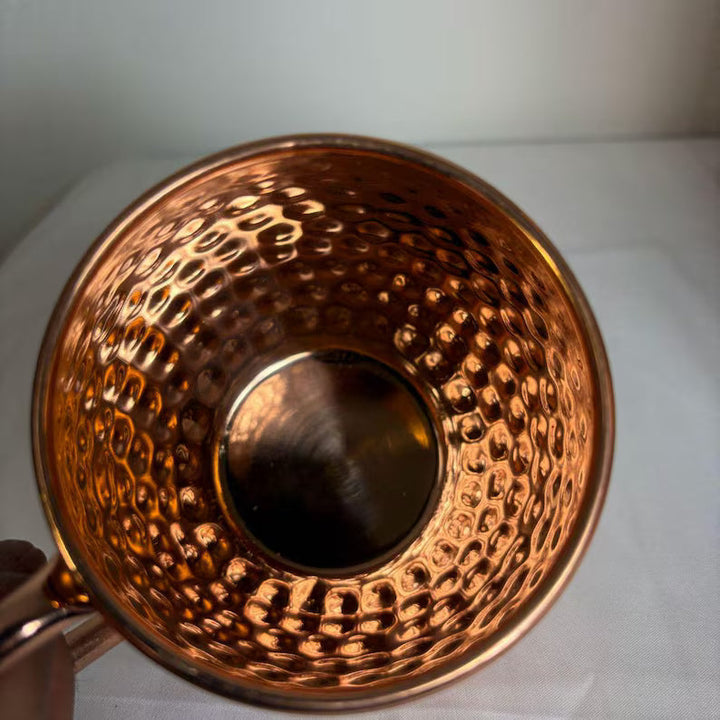 TASSE MARTELÉE EN CUIVRE 15OZ