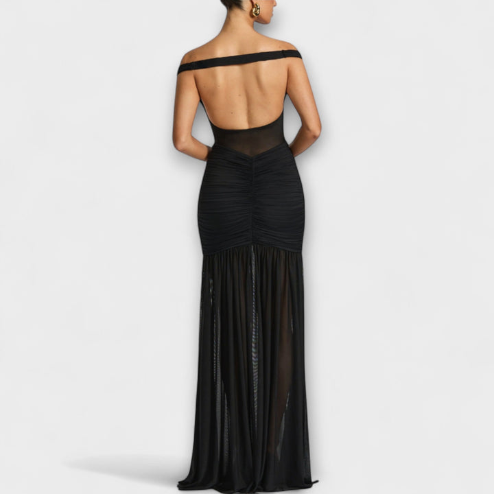 Therese | Robe fendue à l'effet wow