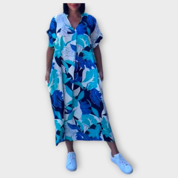 Elena - Élégante robe fleurie