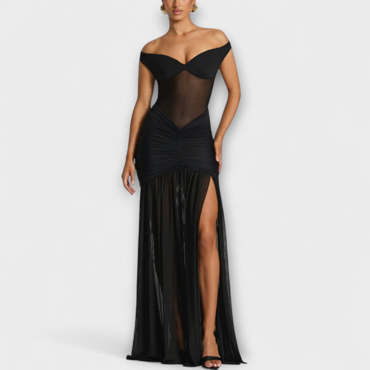 Therese | Robe fendue à l'effet wow