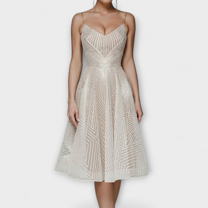 Elli | Robe de luxe brodée pour femme
