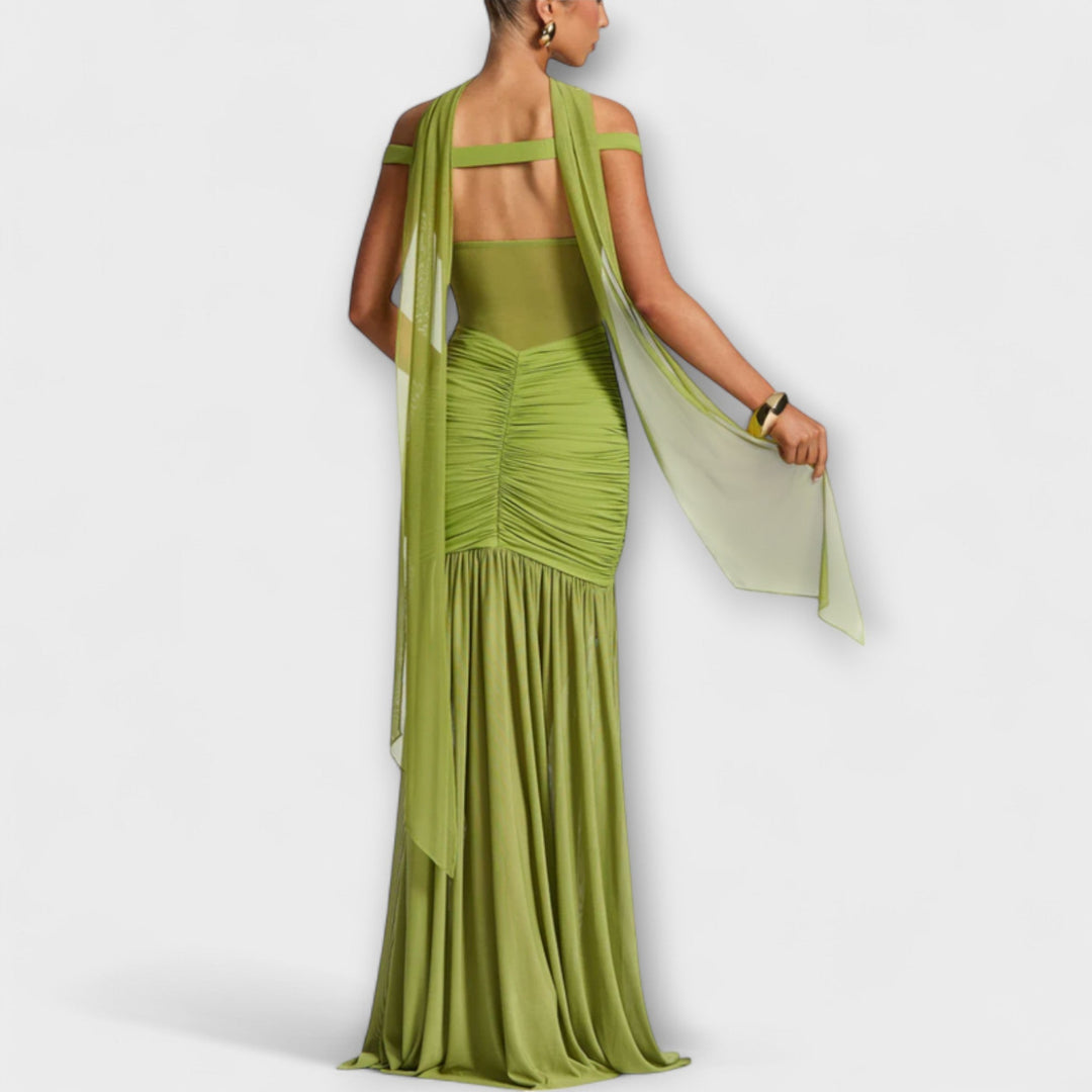 Therese | Robe fendue à l'effet wow