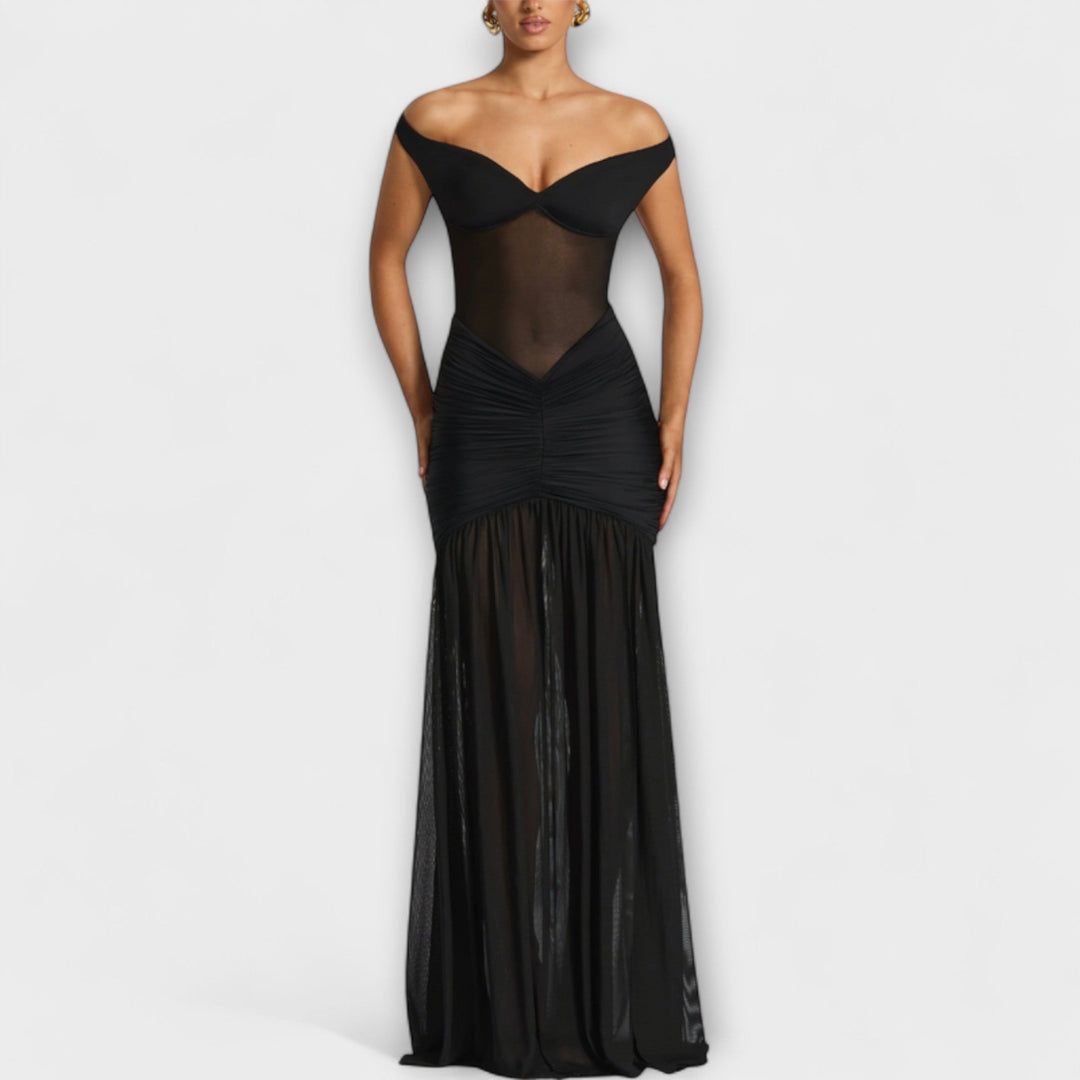 Therese | Robe fendue à l'effet wow