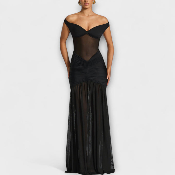 Therese | Robe fendue à l'effet wow
