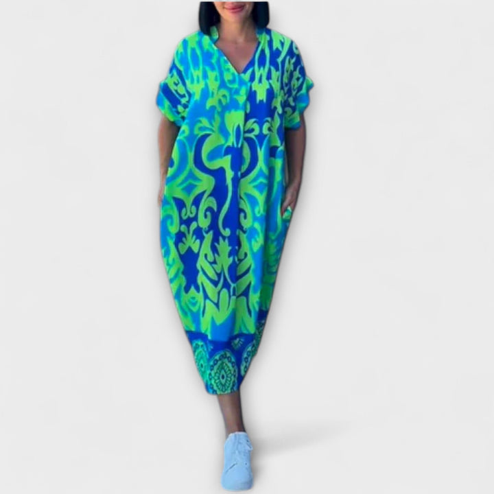 Elena - Élégante robe fleurie