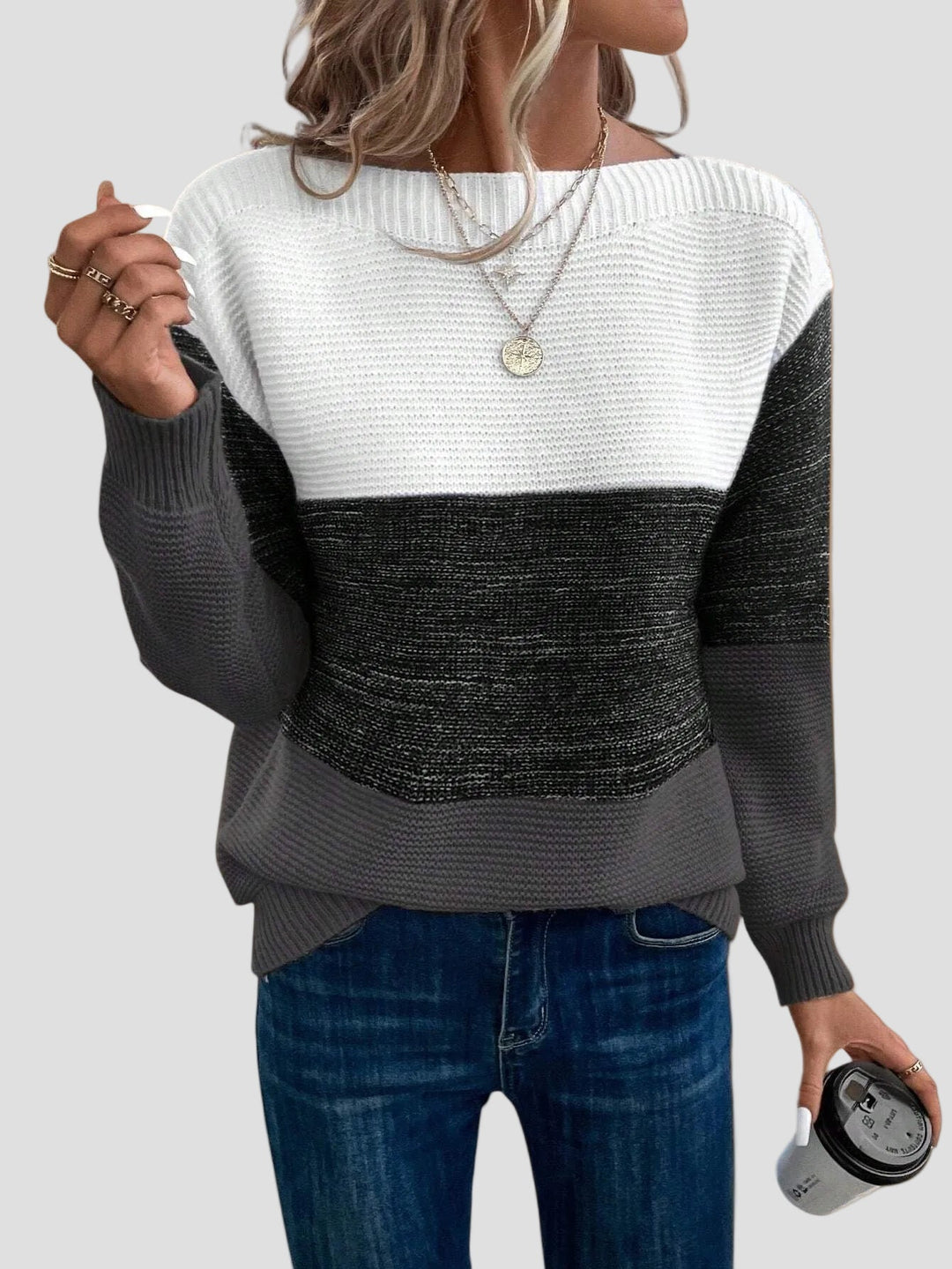 ÉLISE | PULL COL ROULÉ ÉLÉGANT