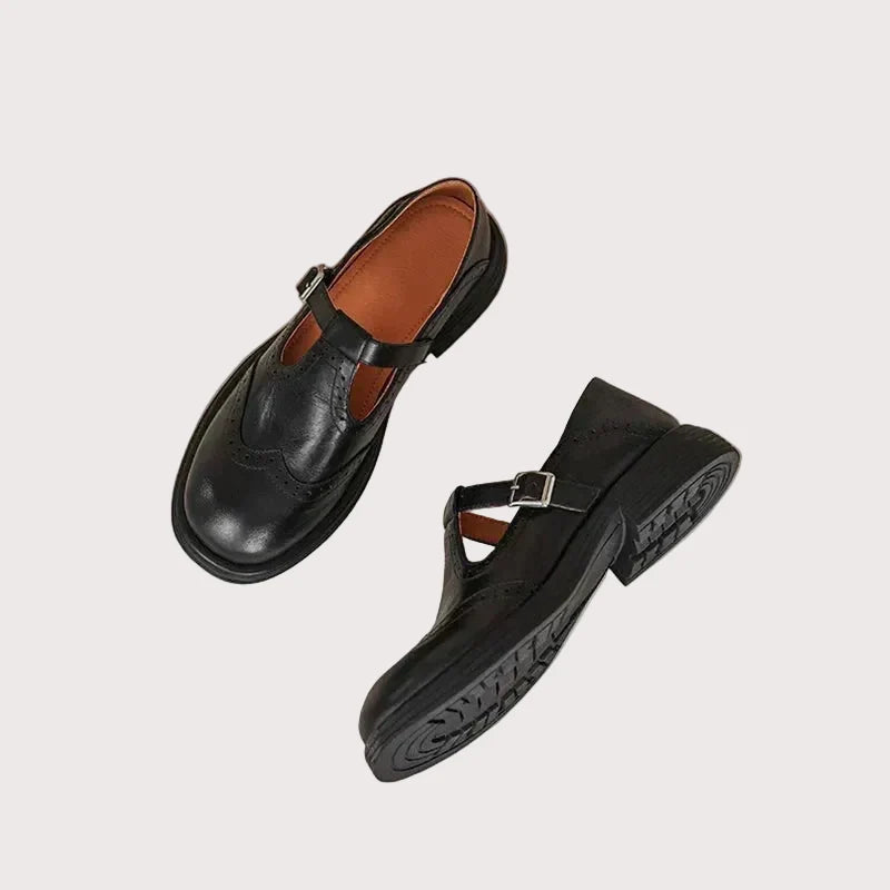 ALEXIA | CHAUSSURES MARY JANE EN CUIR