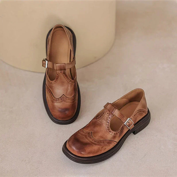 ALEXIA | CHAUSSURES MARY JANE EN CUIR