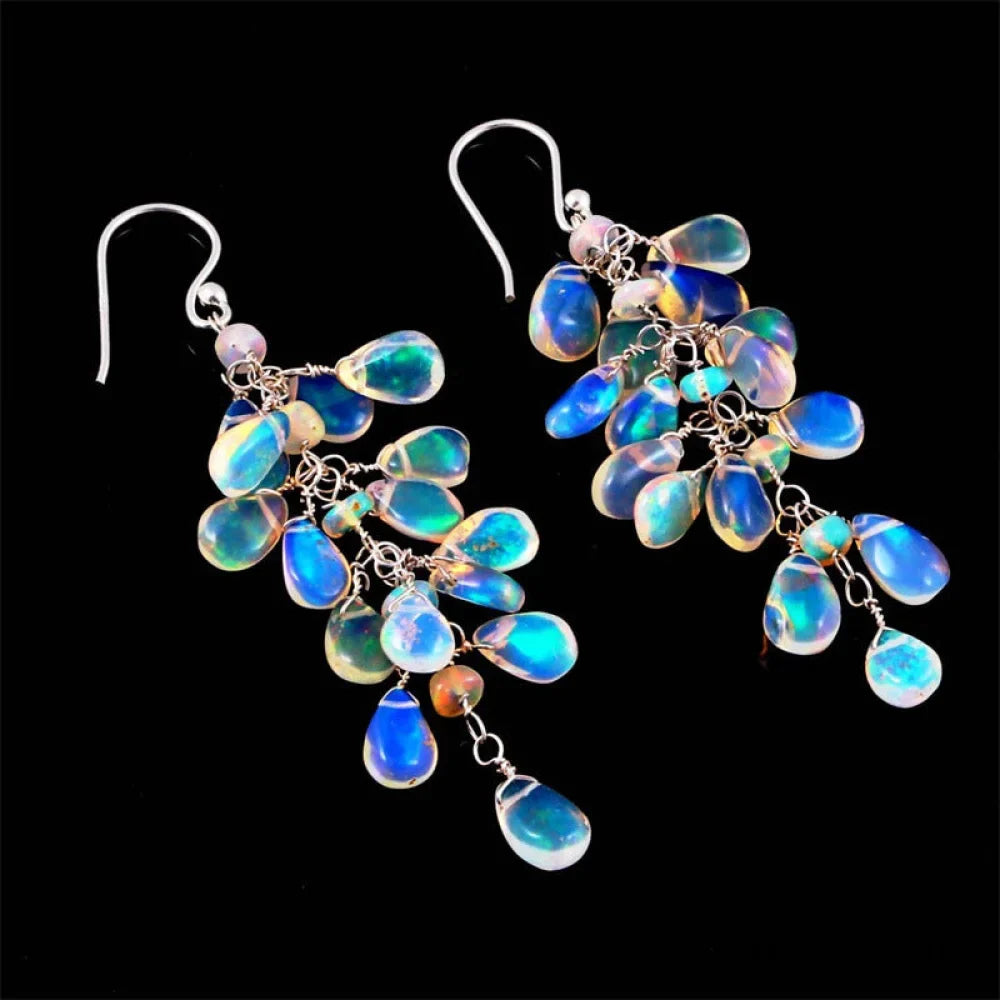 Boucles d'oreilles pierre de lune