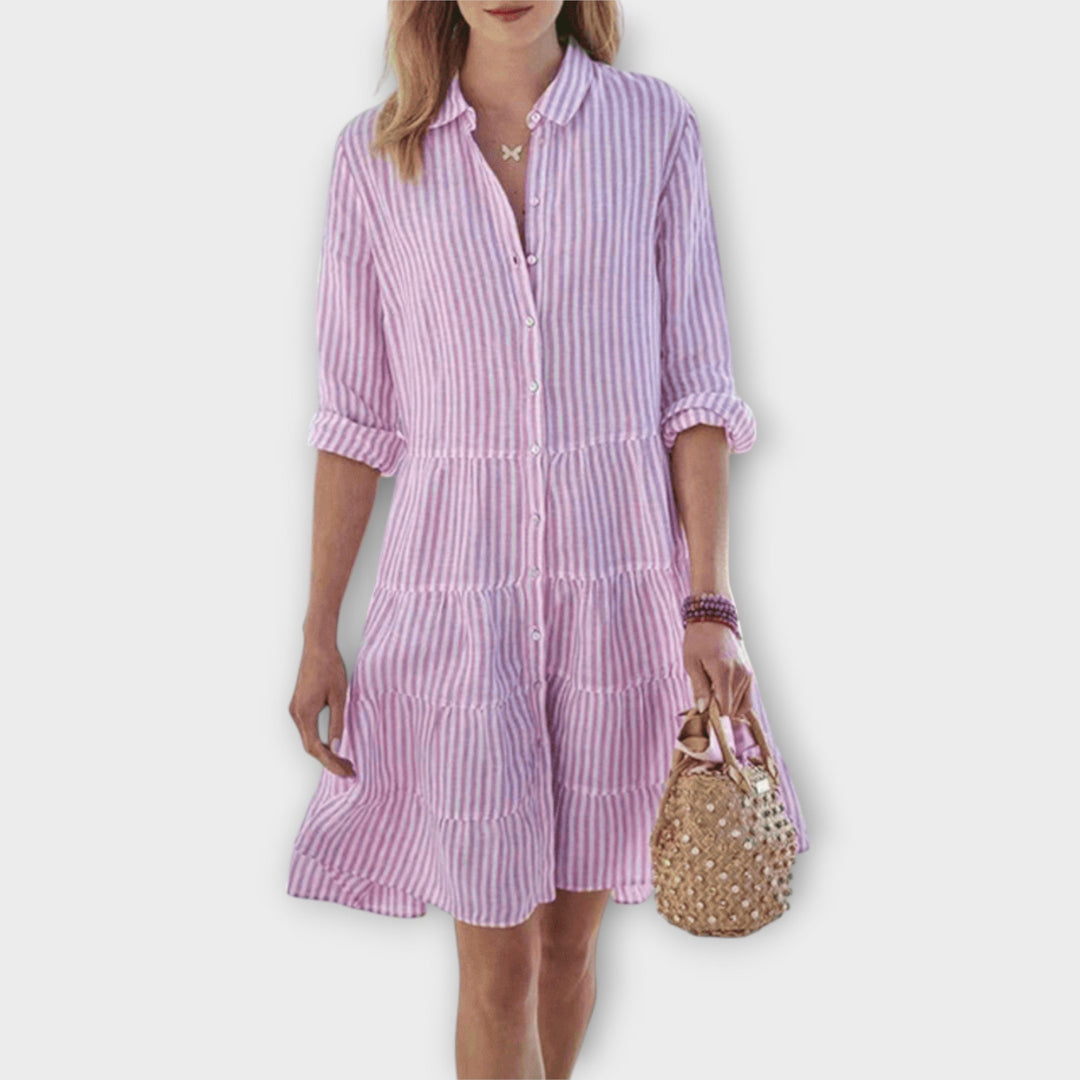 Lolita | Robe rayée aérienne