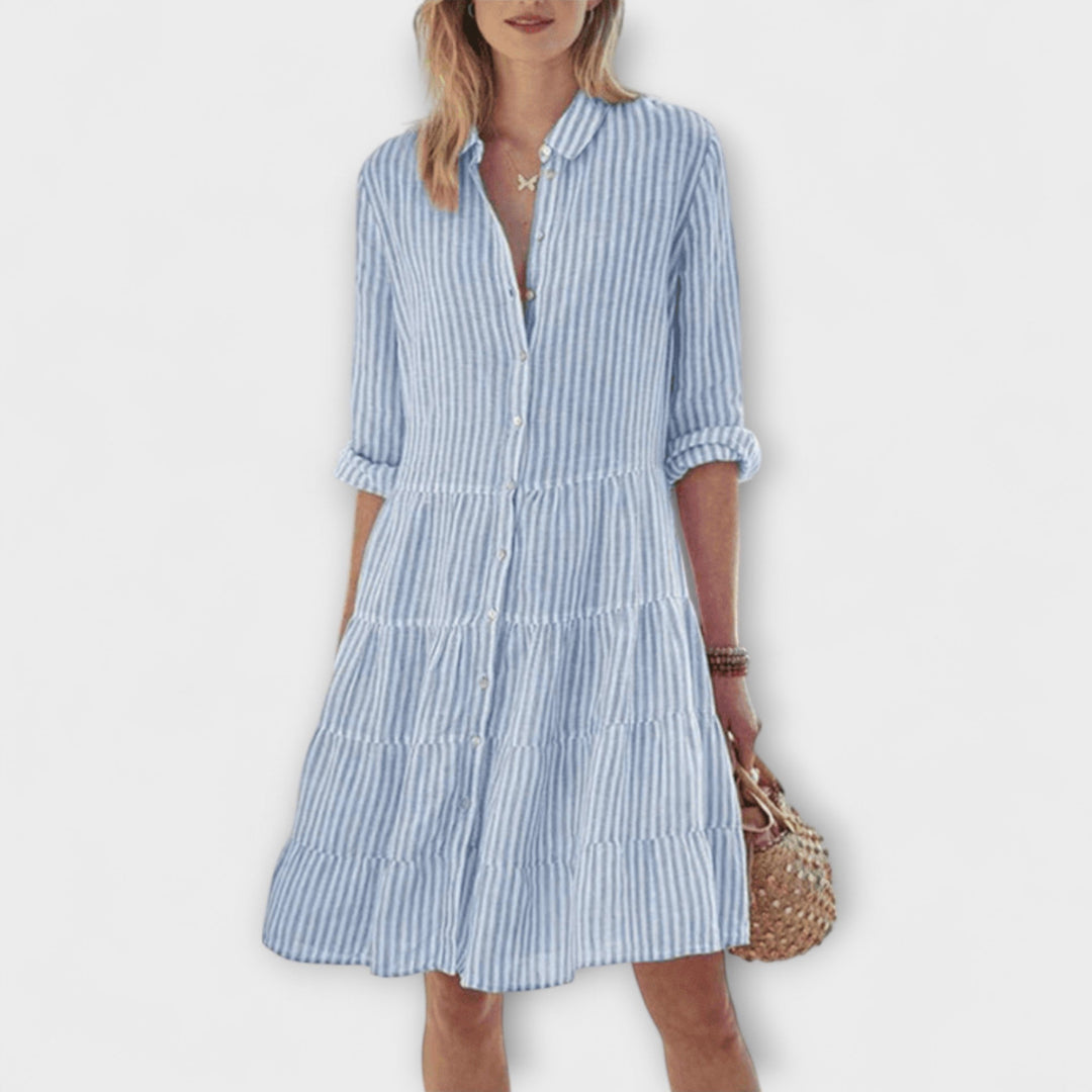 Lolita | Robe rayée aérienne