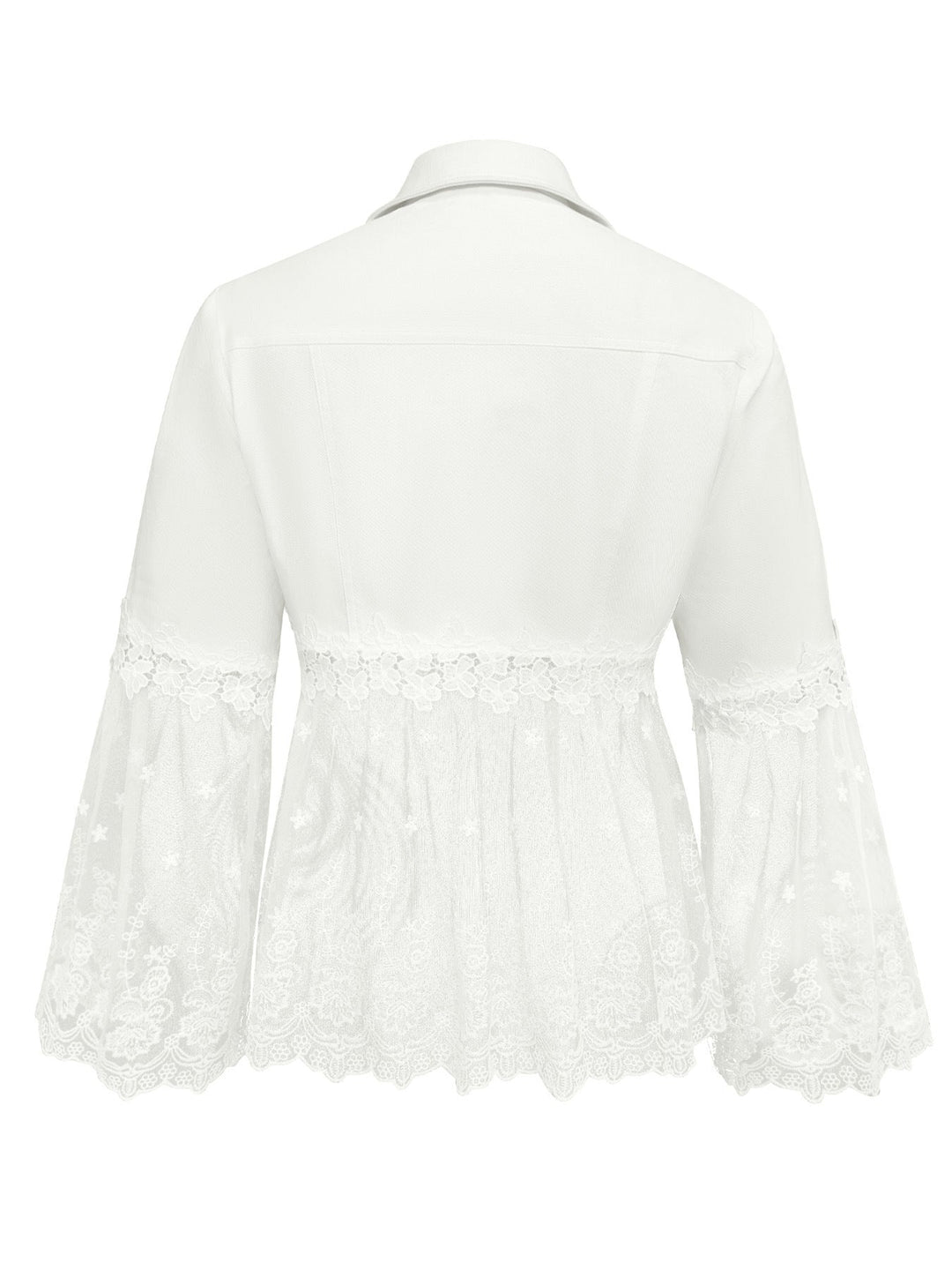 SUNNELACE | VESTE À PANNEAUX EN DENTELLE