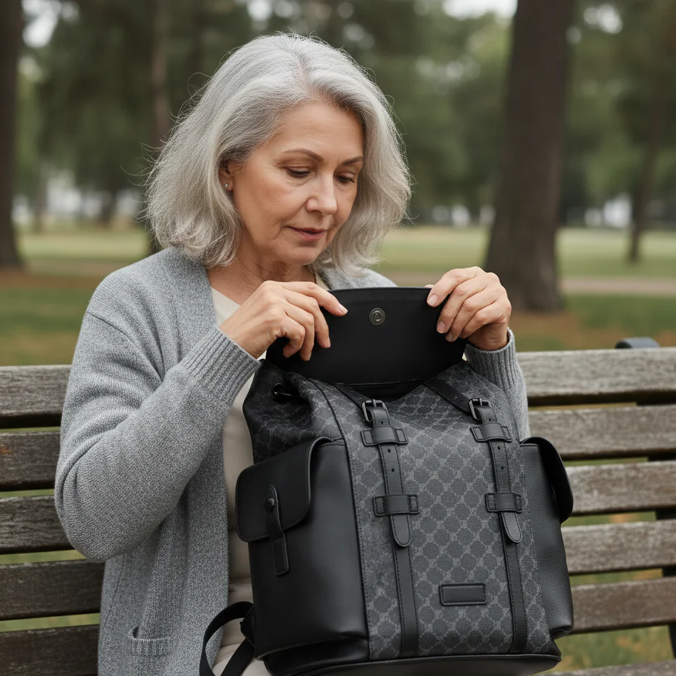 Otto - Sac à dos en cuir