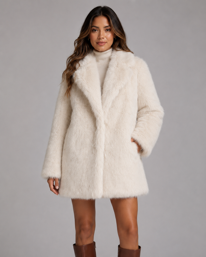 LOUISE | VESTE EN FAUSSE FOURRURE