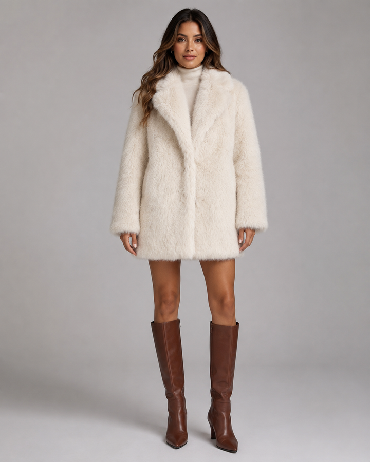 LOUISE | VESTE EN FAUSSE FOURRURE