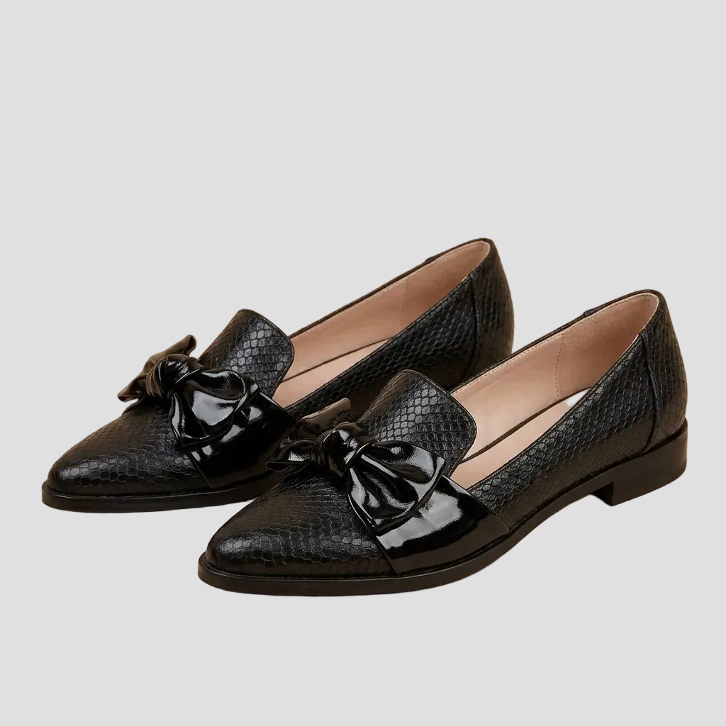 CLAUDIA | LOAFERS À NŒUD