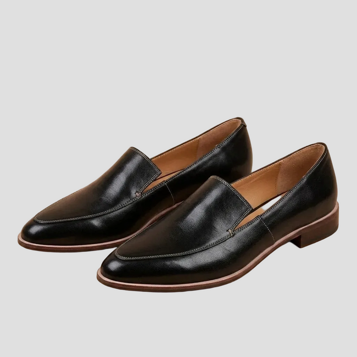 ZOFIA | MOCASSINS PATCHWORK NOIR