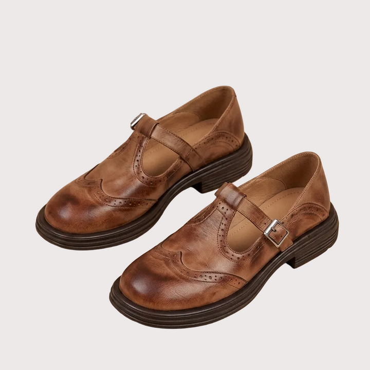 ALEXIA | CHAUSSURES MARY JANE EN CUIR