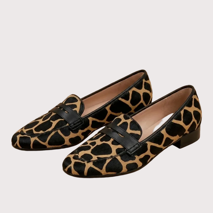 MARIE | MOCASSINS LÉOPARD CONFORTABLES
