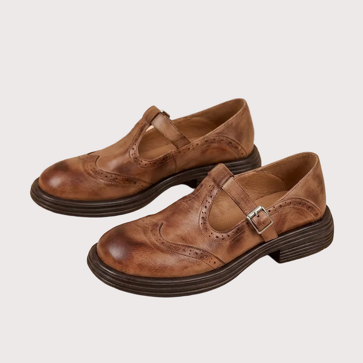 ALEXIA | CHAUSSURES MARY JANE EN CUIR