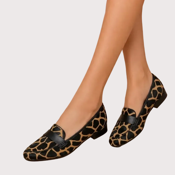 MARIE | MOCASSINS LÉOPARD CONFORTABLES