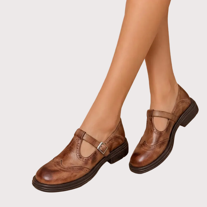 ALEXIA | CHAUSSURES MARY JANE EN CUIR
