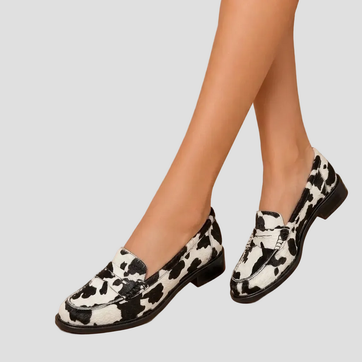 VEERLE | MOCASSINS IMPRIMÉ ZÈBRE
