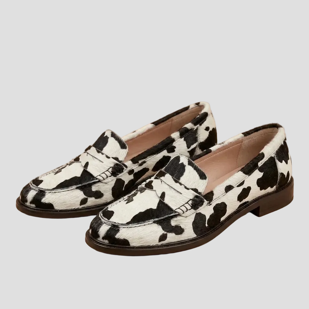 VEERLE | MOCASSINS IMPRIMÉ ZÈBRE