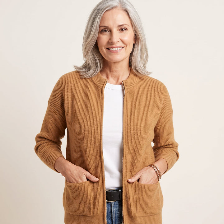 AURELIA | CARDIGAN TRICOTÉ INTEMPOREL