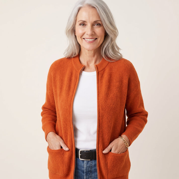 MARISOL | CARDIGAN TRICOTÉ INTEMPOREL