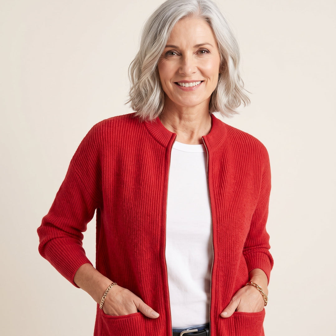 VALENTINA | CARDIGAN TRICOTÉ INTEMPOREL