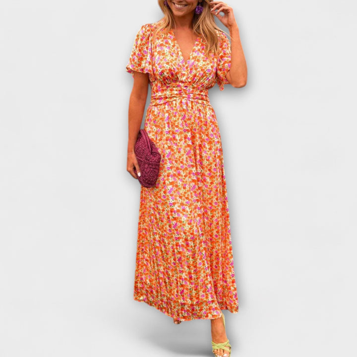 Elsie | Robe classique à col en V