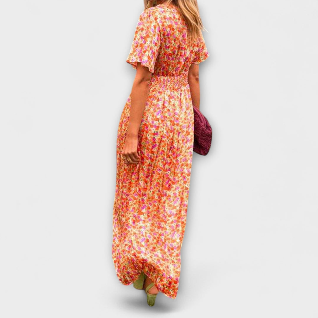 Elsie | Robe classique à col en V