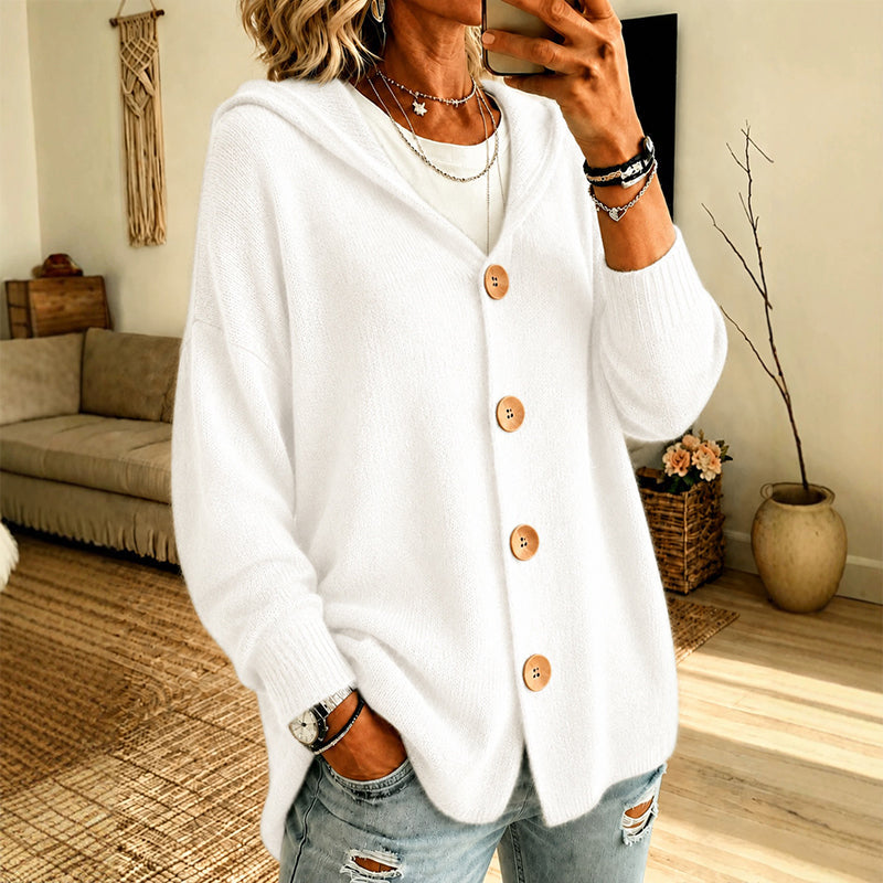 CLAIRE | PULL CONFORT BLANC