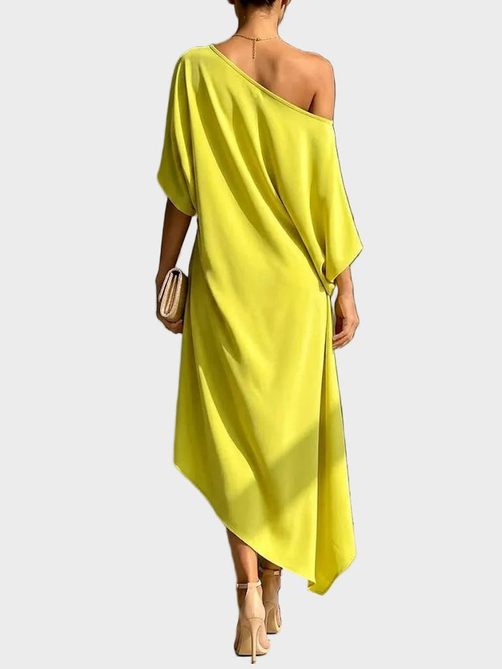 Camila | Robe asymétrique à une épaule