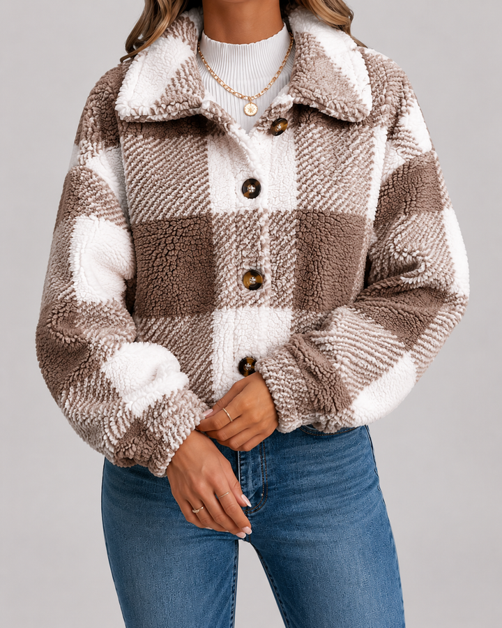 LAURA | VESTE TEDDY