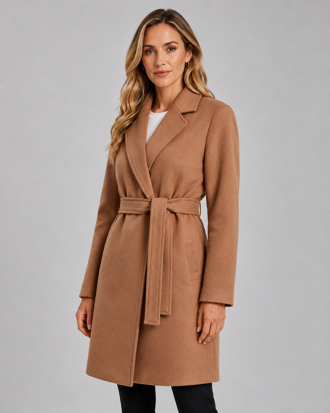 ELISE | MANTEAU CEINTURÉ
