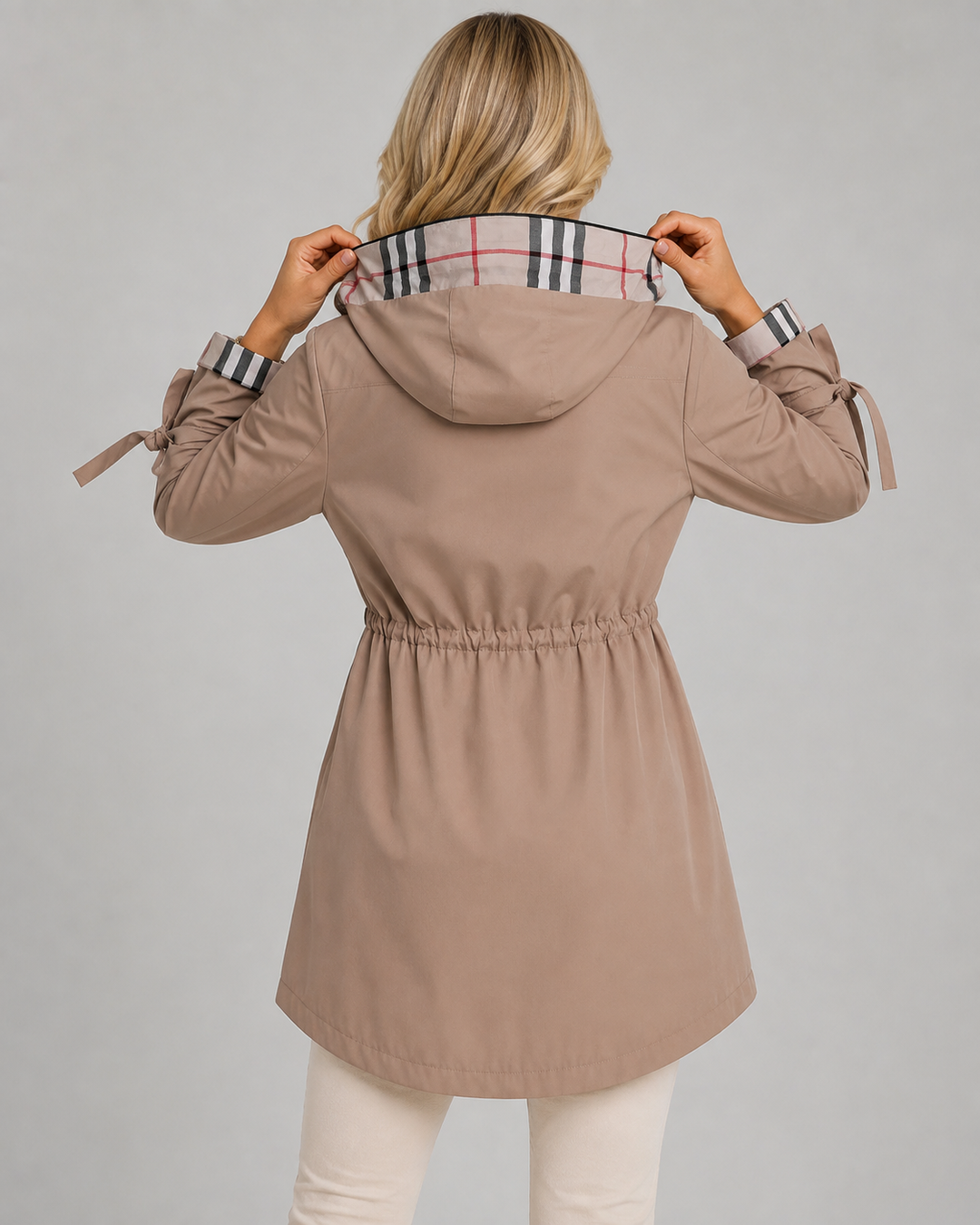 CLAUDINE | TRENCH À CAPUCHE