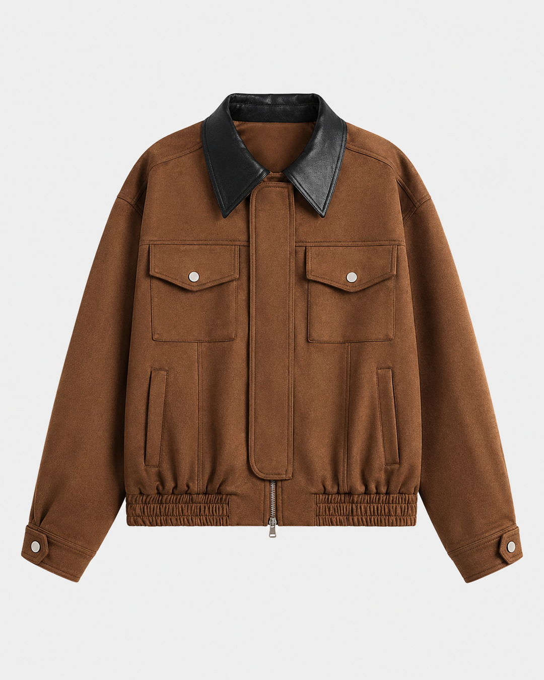 ÉLODIE | VESTE EN SIMILICUIR COURTE