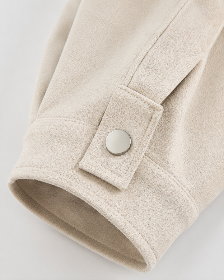 ÉLODIE | VESTE EN SIMILICUIR COURTE