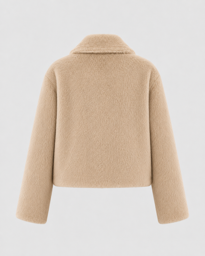 VIRGINIE | VESTE EN FAUSSE FOURRURE COURTE