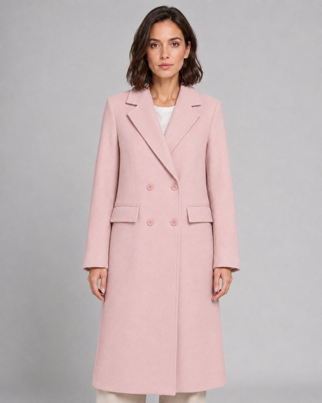 MATHILDE | MANTEAU LONG CROISÉ