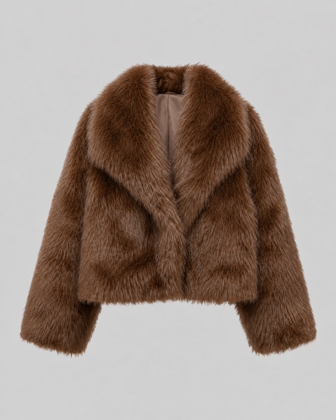 EMILIE | VESTE EN FAUSSE FOURRURE COURTE