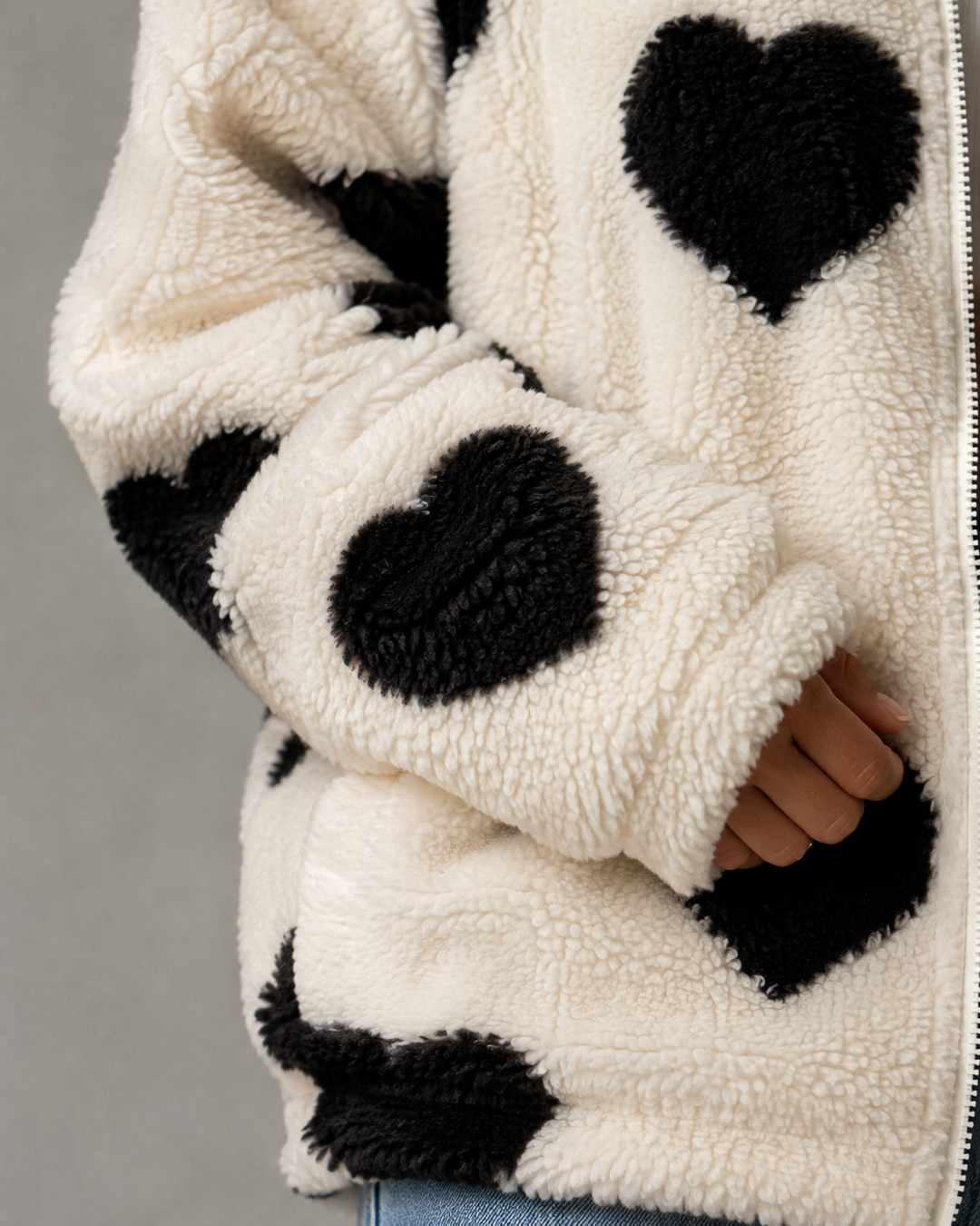 SOLANGE | VESTE TEDDY